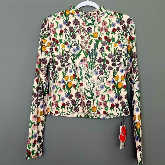 Cider Tops - NWT Cider Floral Top XL